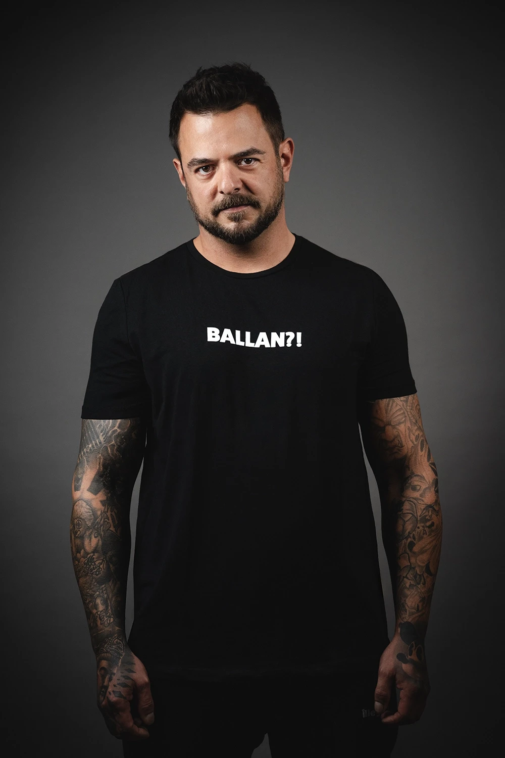 Männer T-Shirt Ballan?! black 1